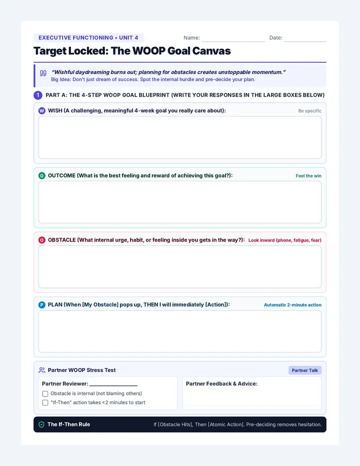 Target Locked Student Workbook
