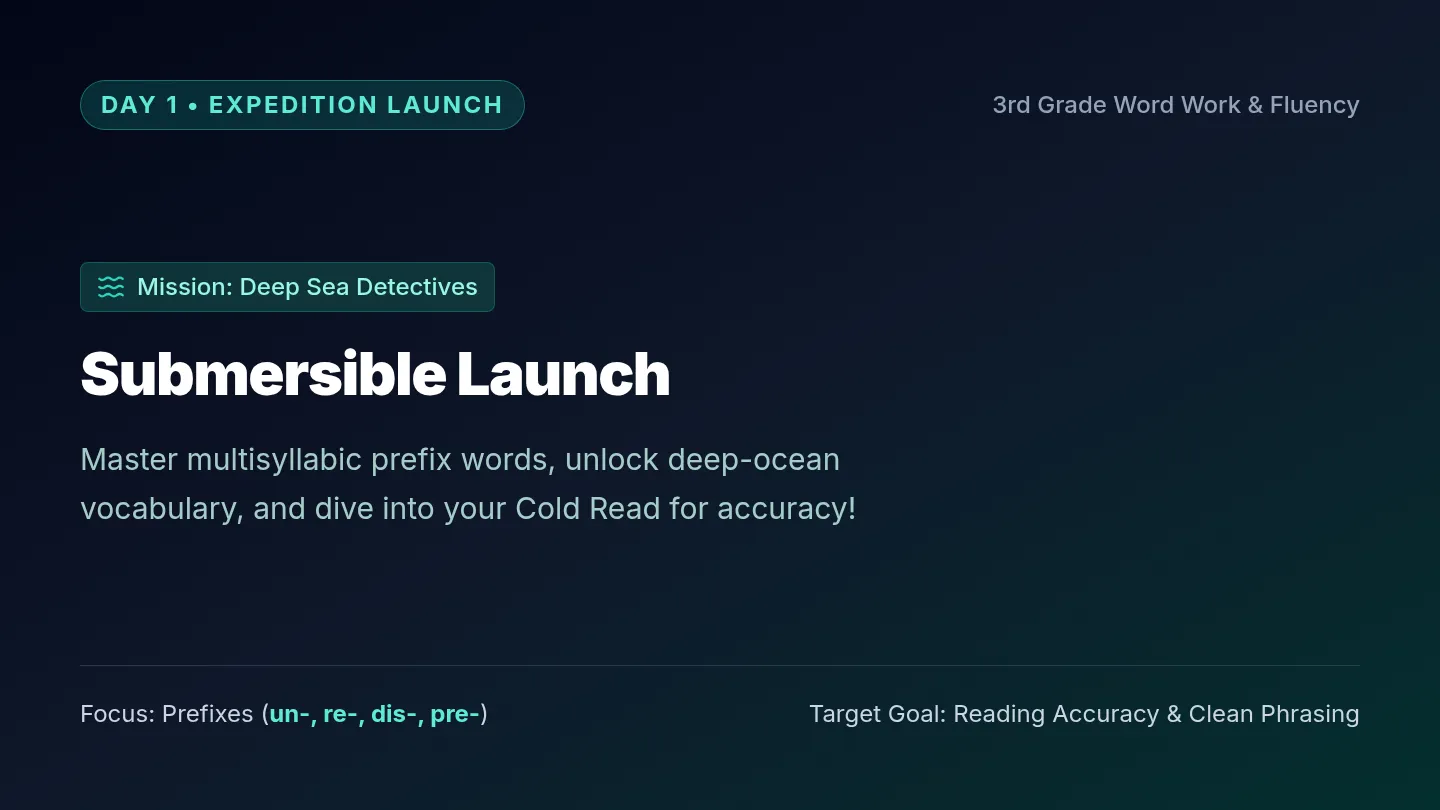 Submersible Launch Slides