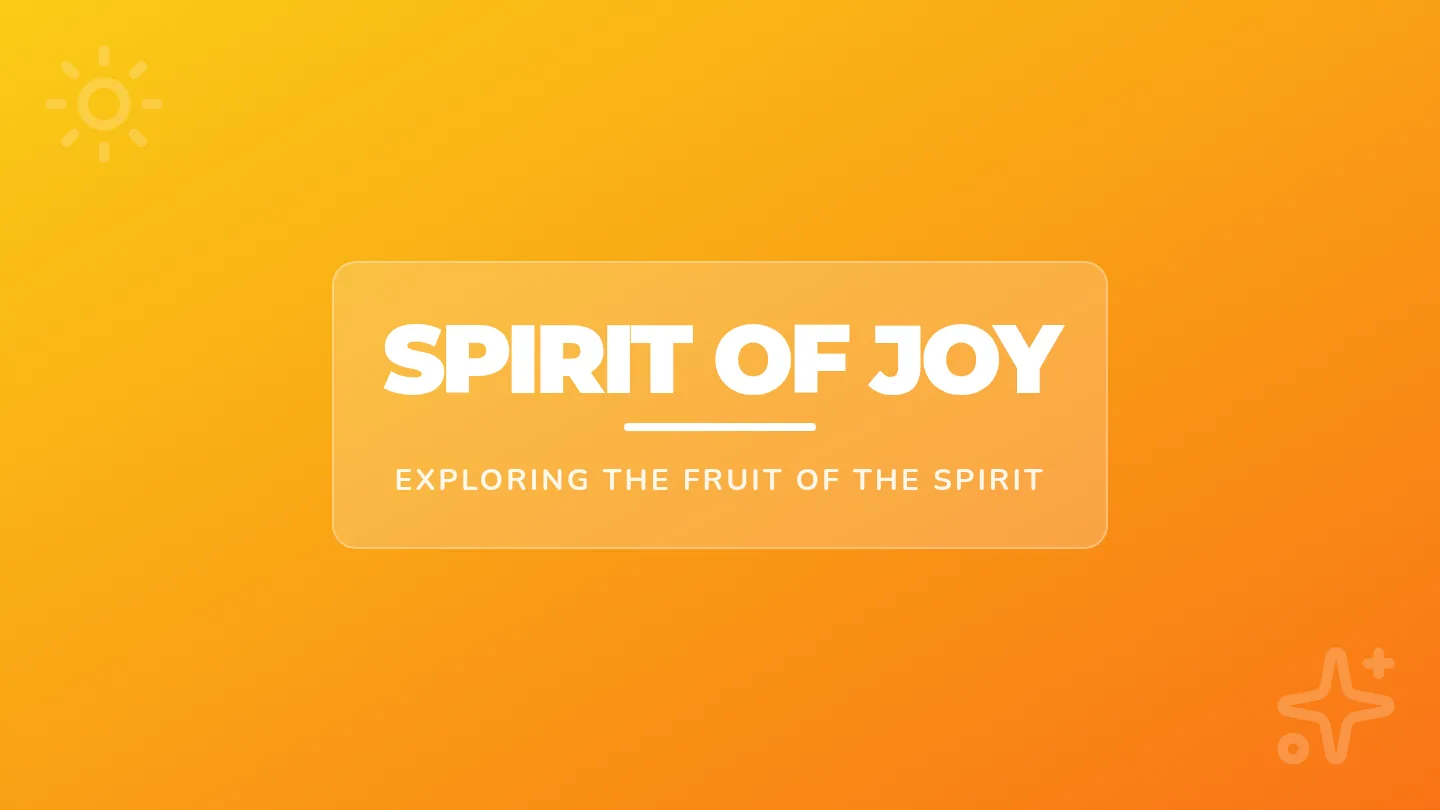 Spirit of Joy Slideshow