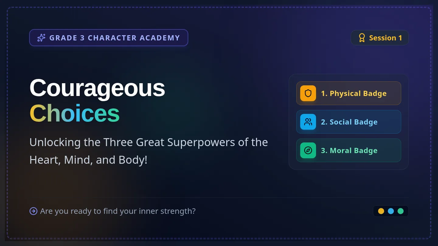Courageous Choices Interactive Presentation