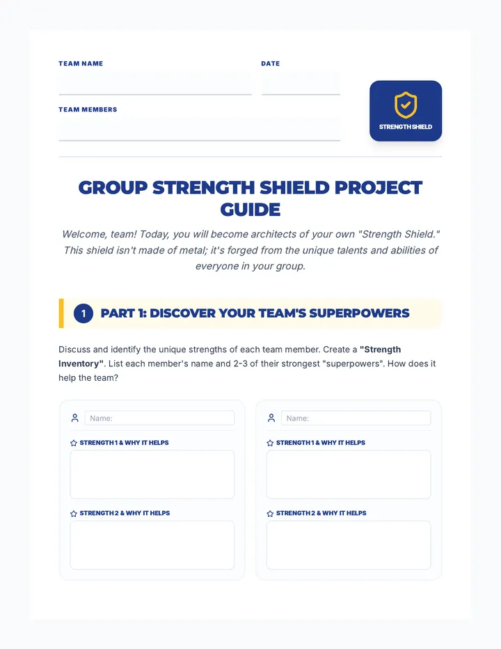 Group Strength Shield Project Guide