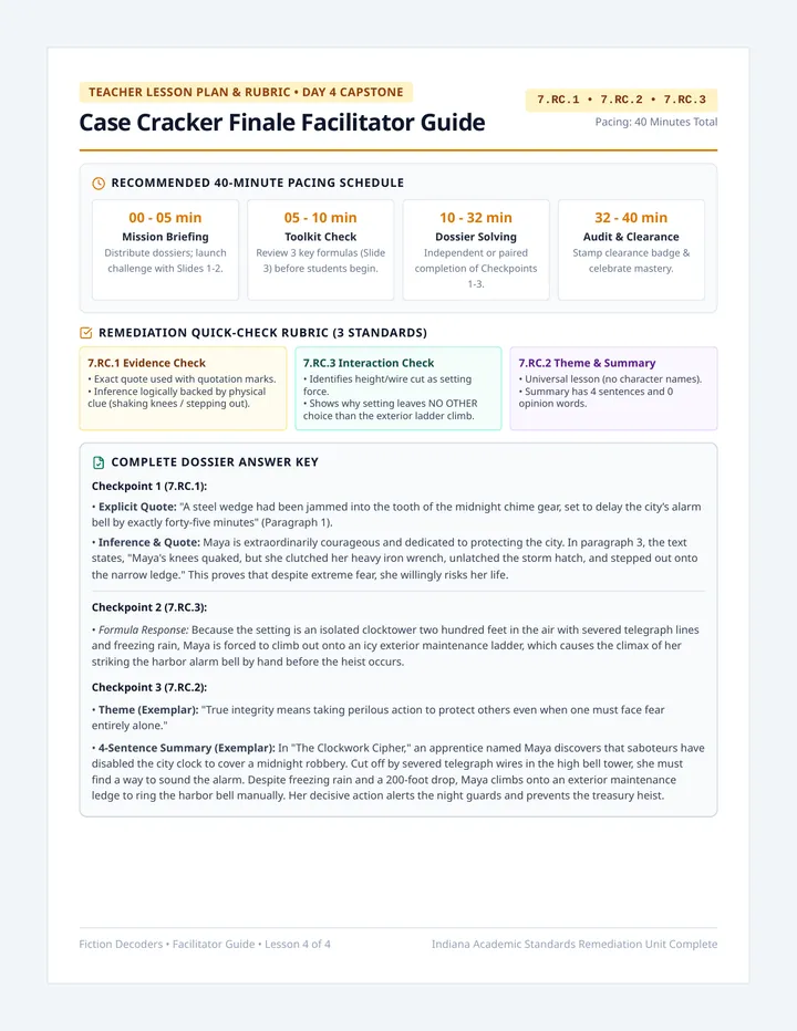 Case Cracker Teacher Guide