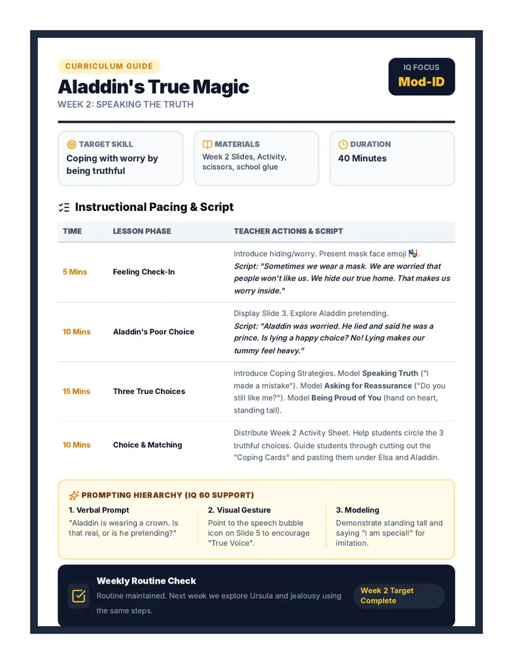 Aladdins True Magic Teacher Guide
