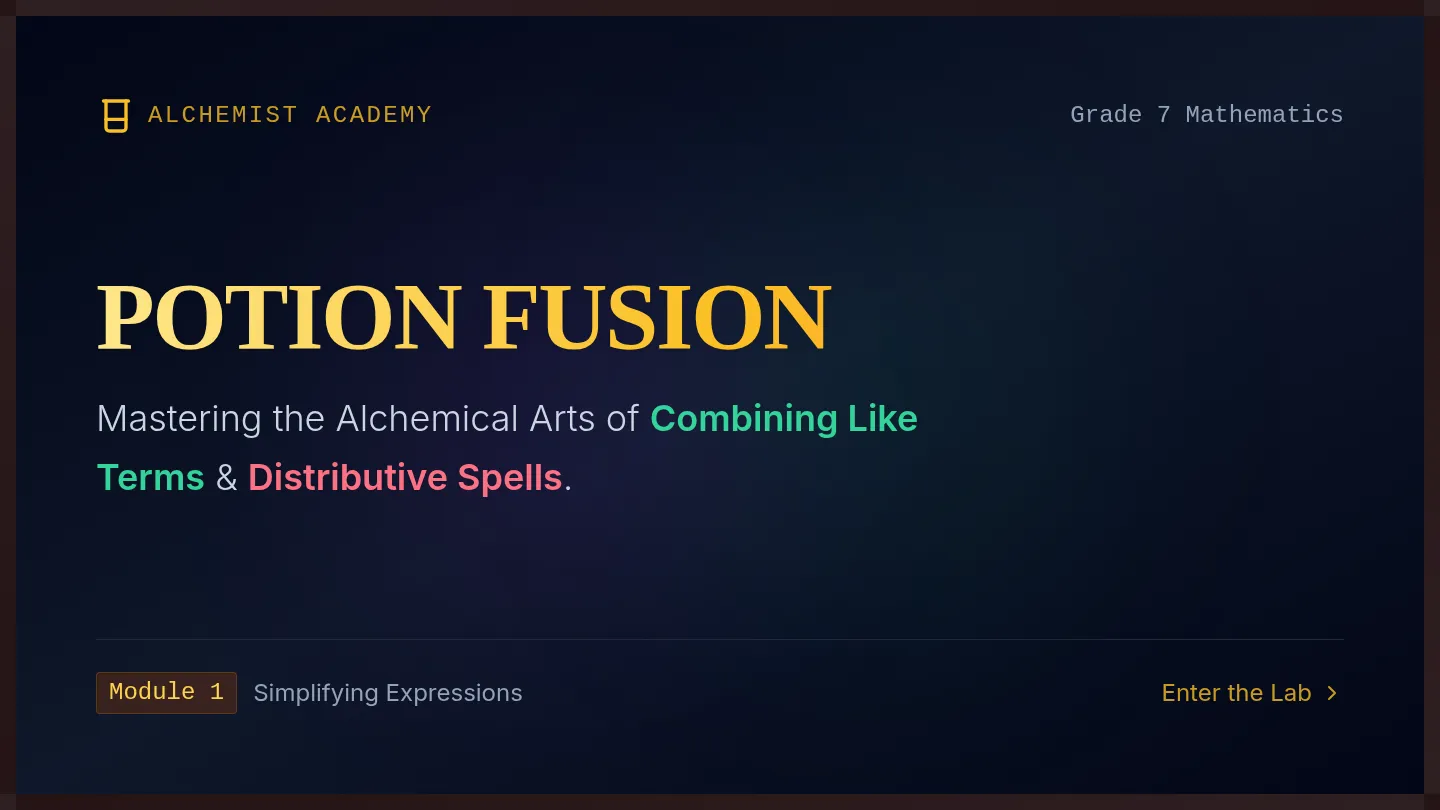 Potion Fusion Slides