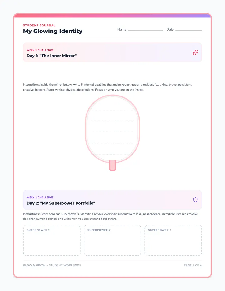 Glow Student Packet