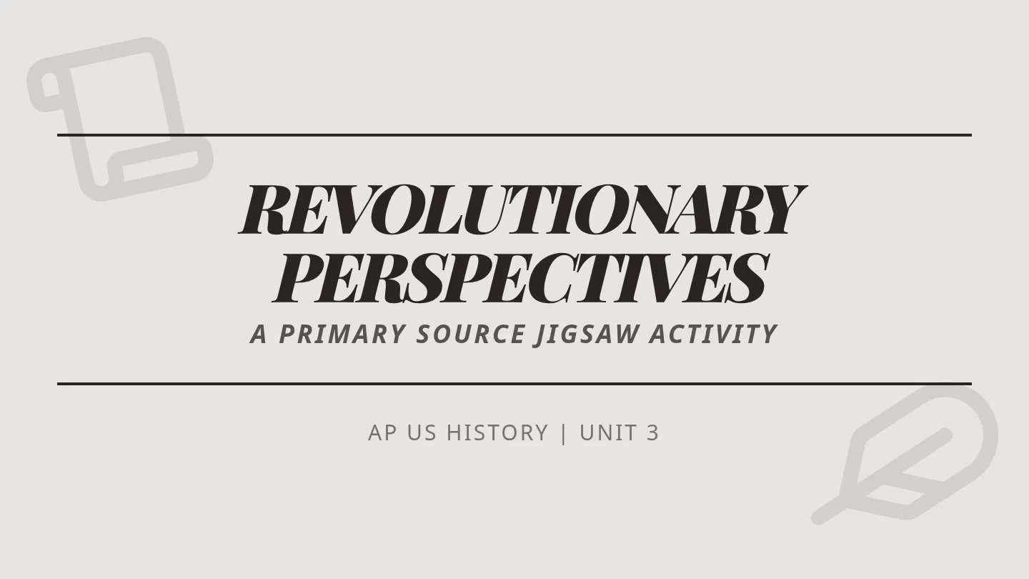 Perspectives Slides