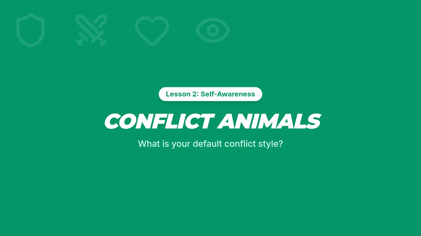 Conflict Animal Slides