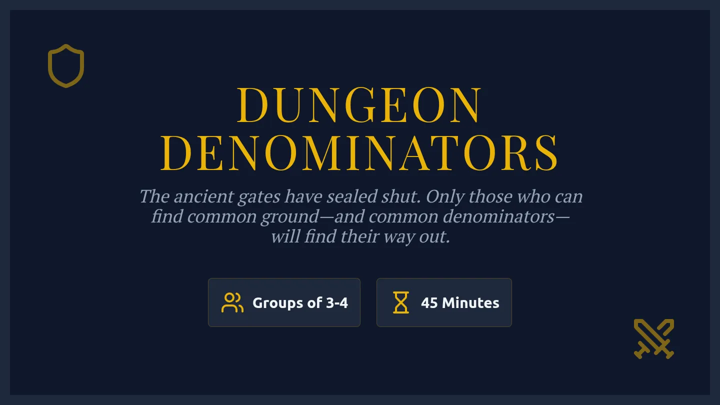 Dungeon Escape Slides