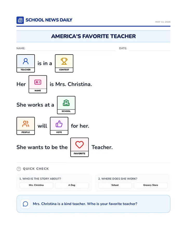 Favorite Teacher Contest • Lesson • Lenny.com
