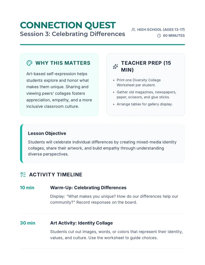 Session 3 Lesson Plan Teacher Guide