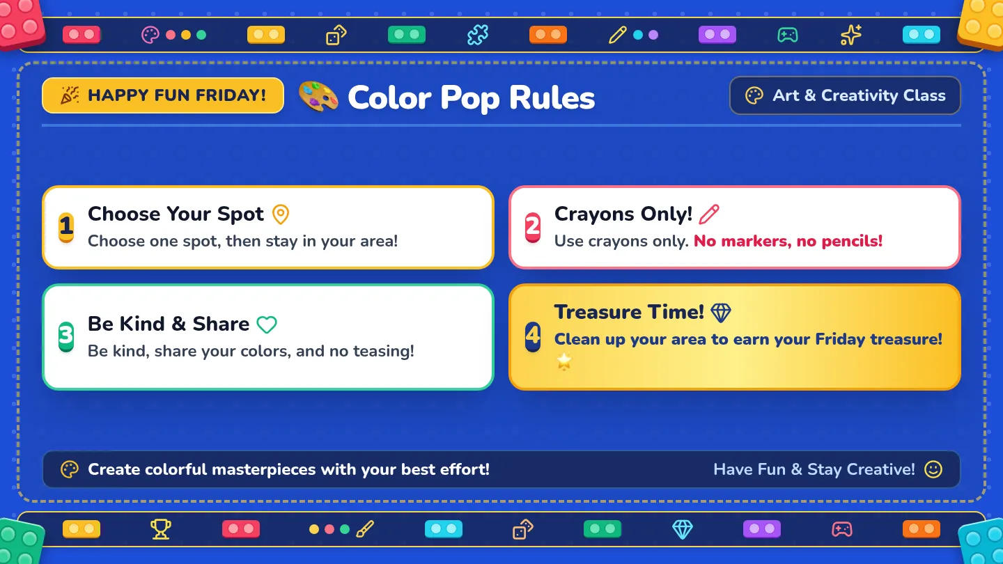 Fun Friday Activity Slides