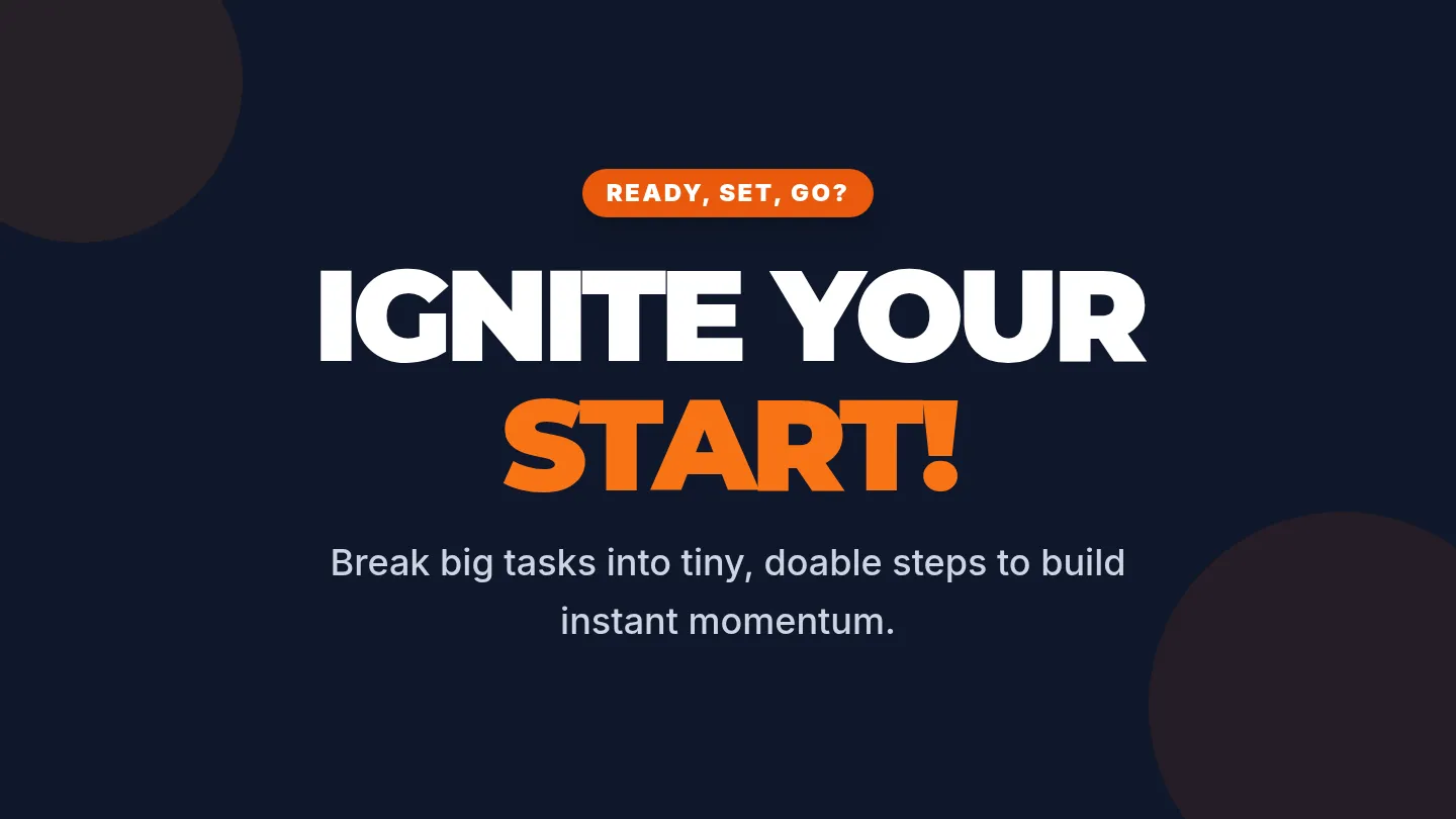 Ignite Your Start Slides