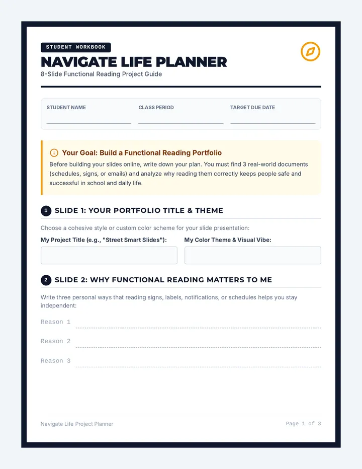 Navigate Life Planner