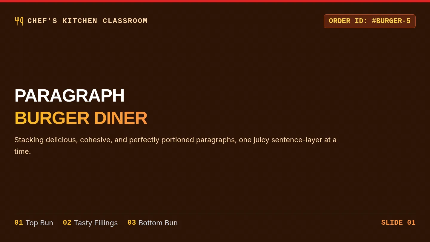 Paragraph Burger Slides