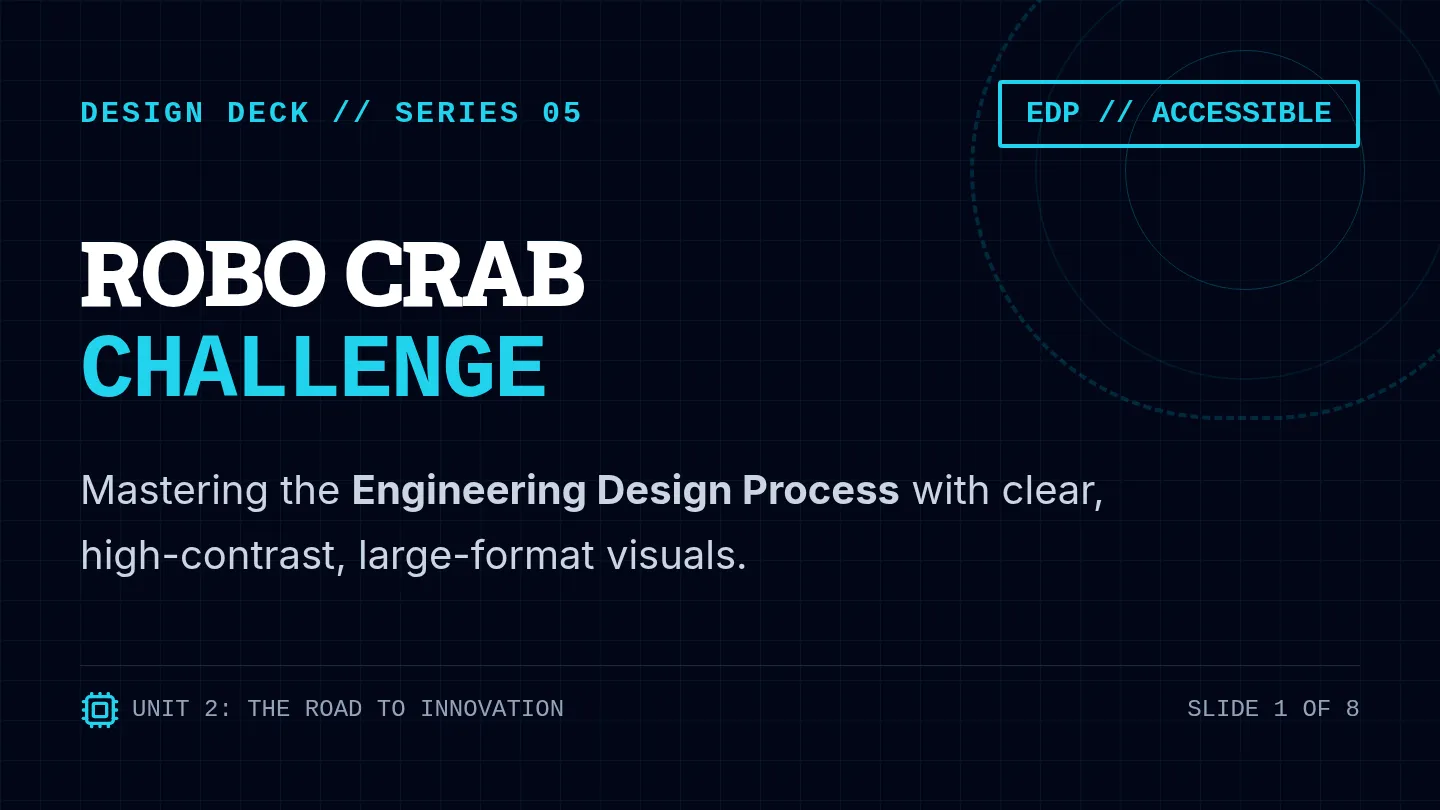 Robo Crab Challenge Slides