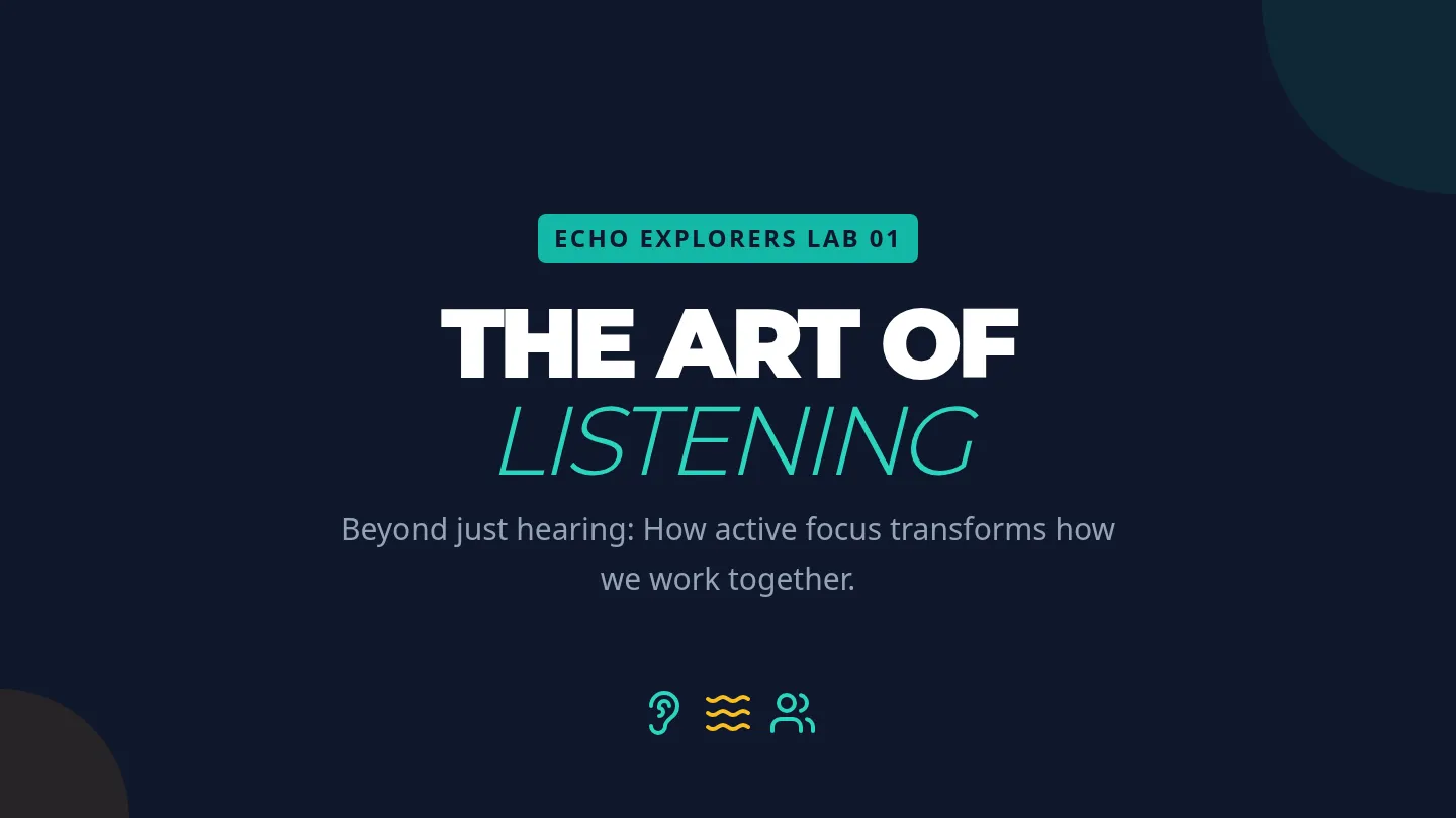 Listening Lab Slides