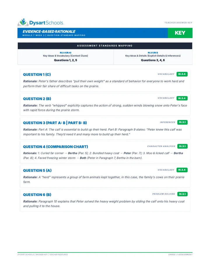 Module 7 Week 3 CFU Answer Key