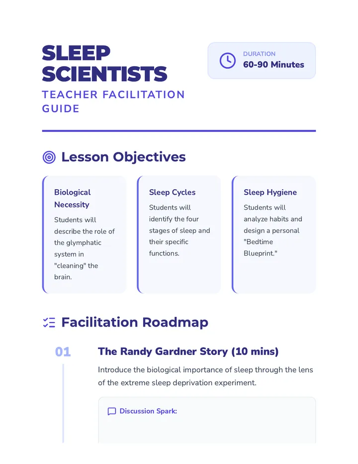 Sleep Facilitation Guide