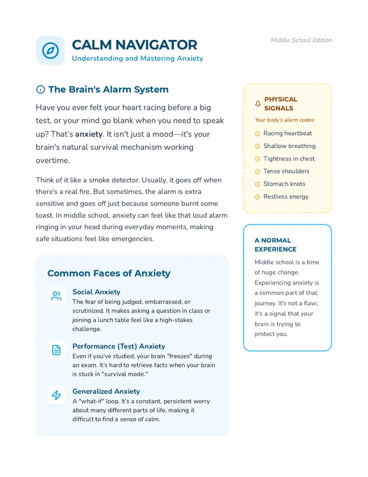 Calm Navigator Article