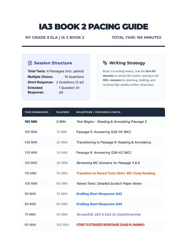 IA3 Book 2 Pacing Guide Document