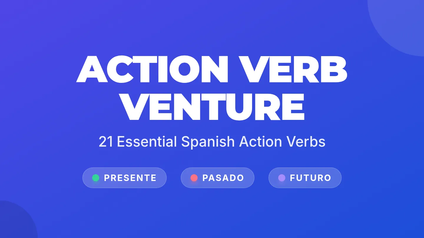 Action Verb Slides Expanded Conjugations