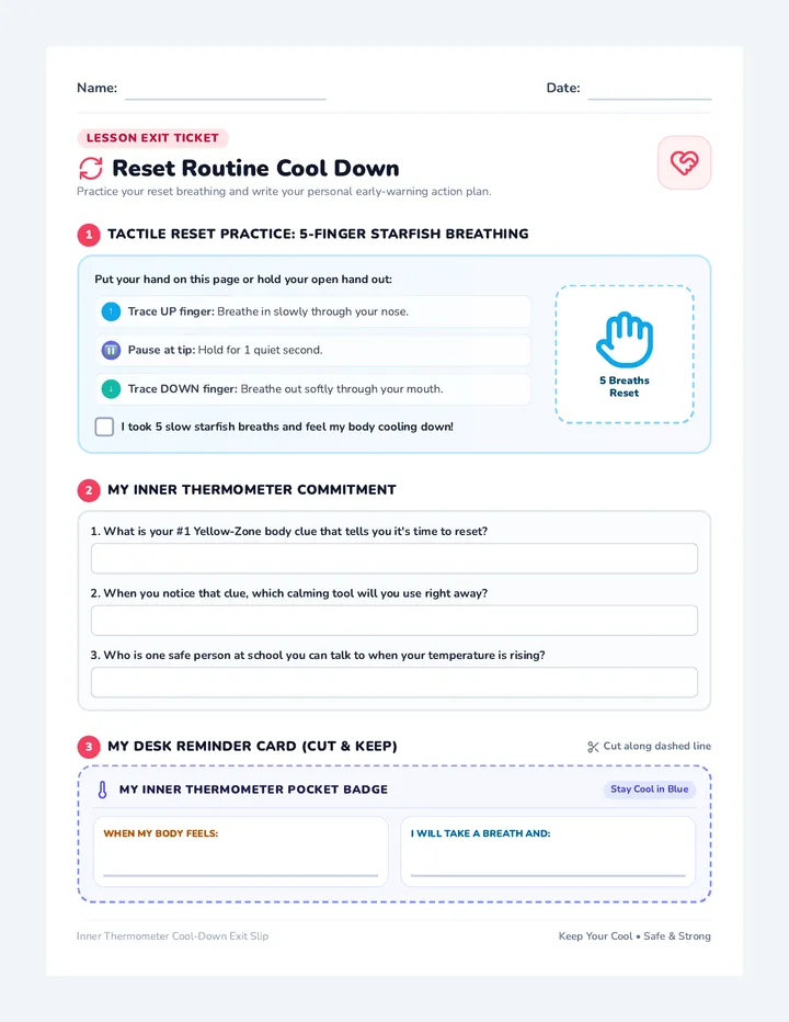 Reset Routine Cool Down