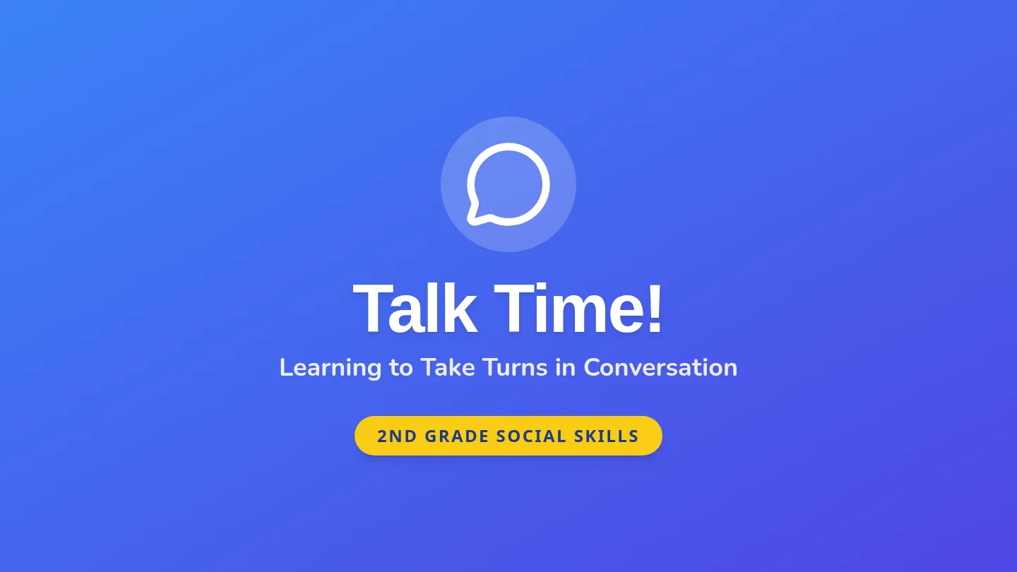 Turn-Taking Talk Time Slides