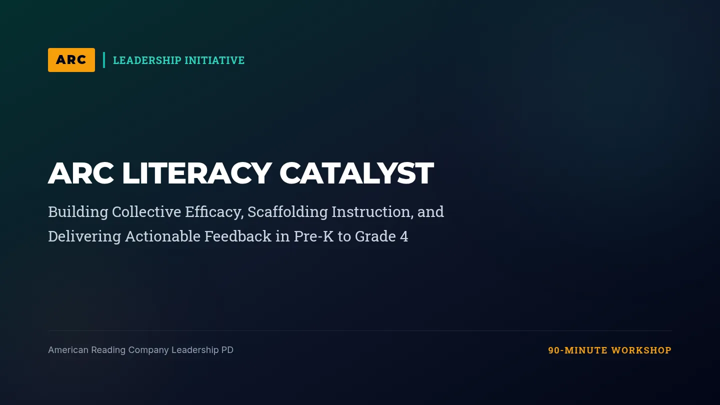 ARC Core Catalyst Slides