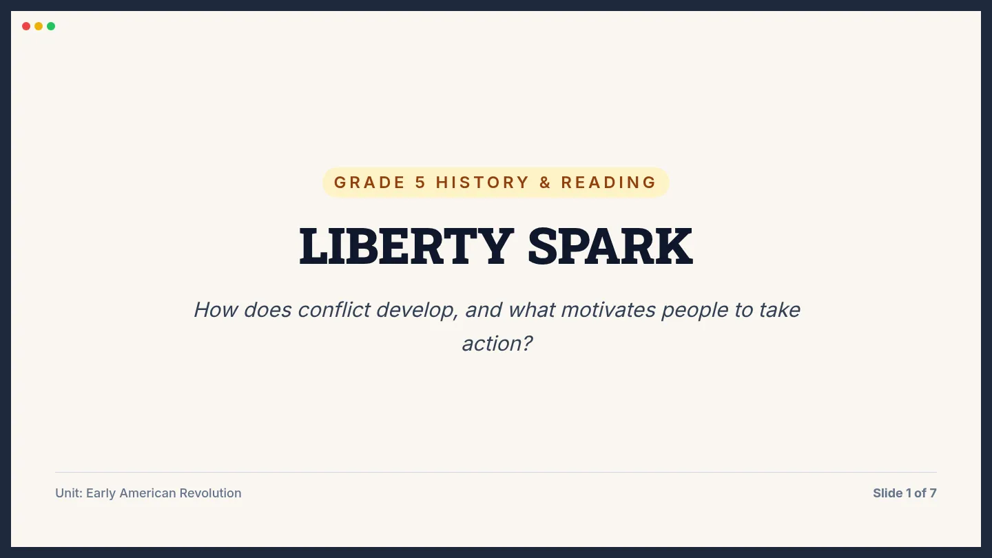 Liberty Spark Slides
