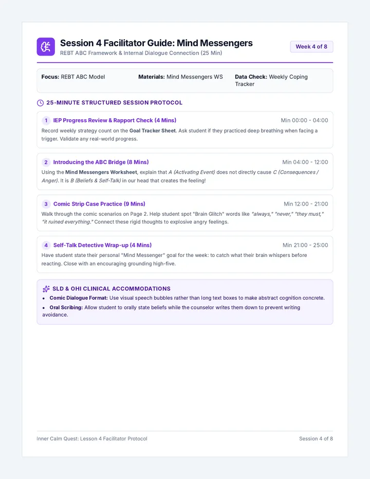 Mind Messengers Facilitator Guide