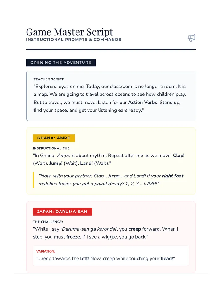 Game Master Script