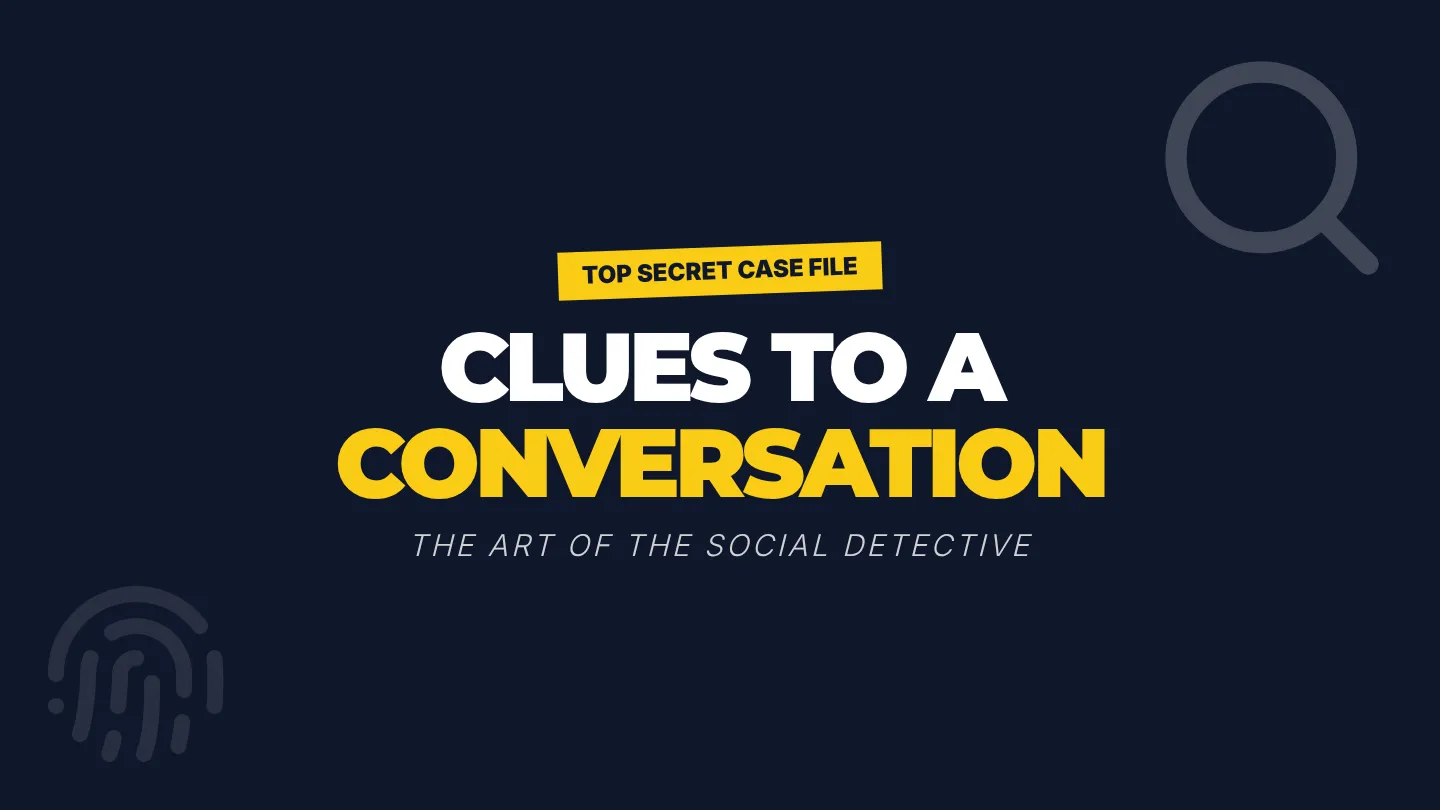 Clues to a Conversation Slides