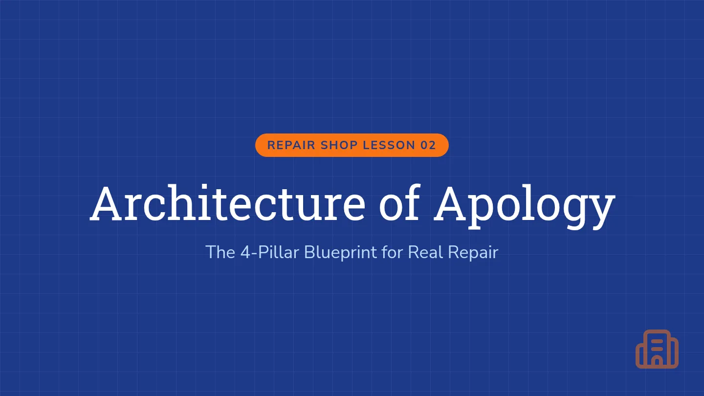 Apology Architecture Slides