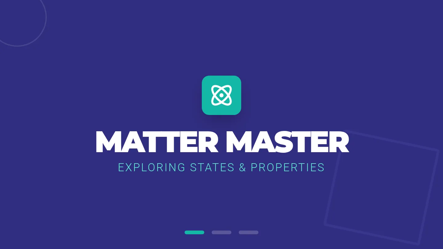 Matter Master Slides