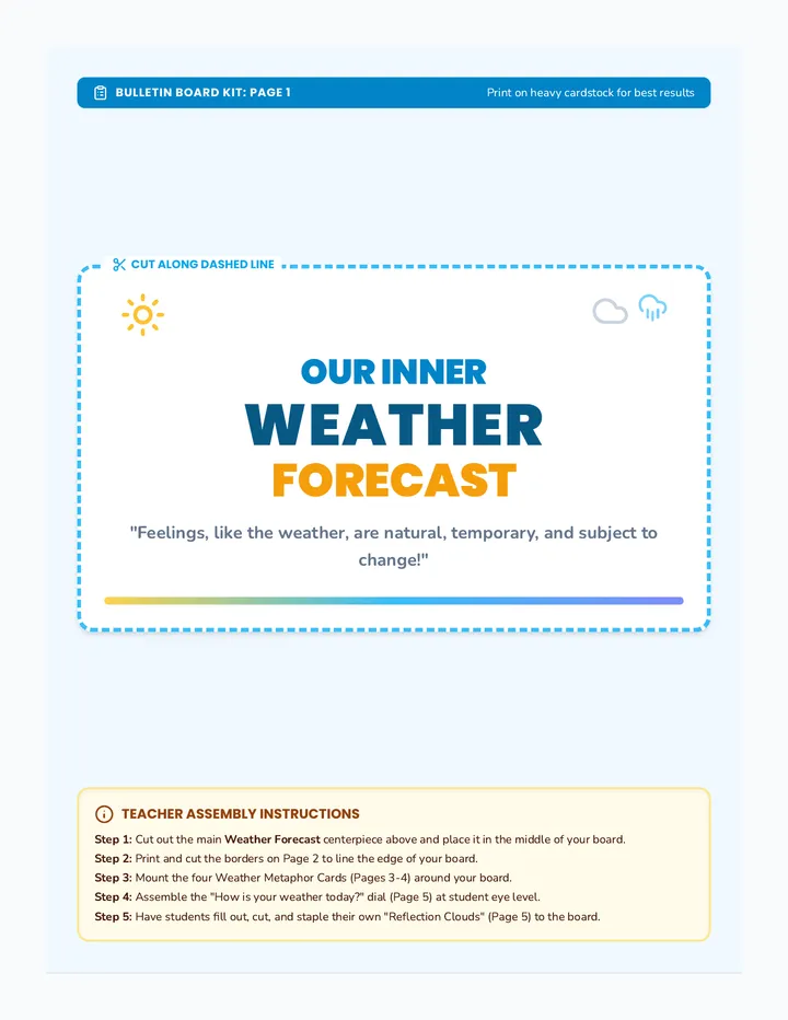 Feeling Forecast Kit