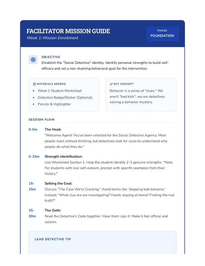 Facilitator Guide Wk1