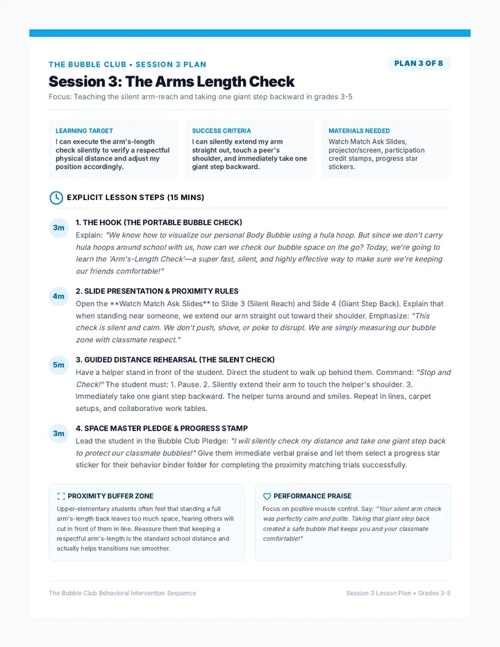 Body Match Lesson Plan