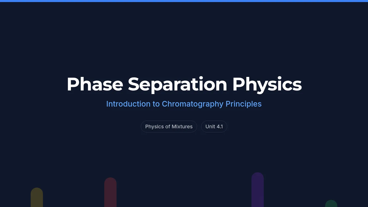 Phase Separation Slides