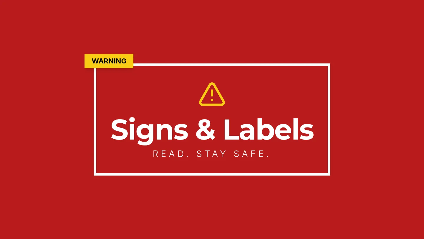 Safety Signs Slides