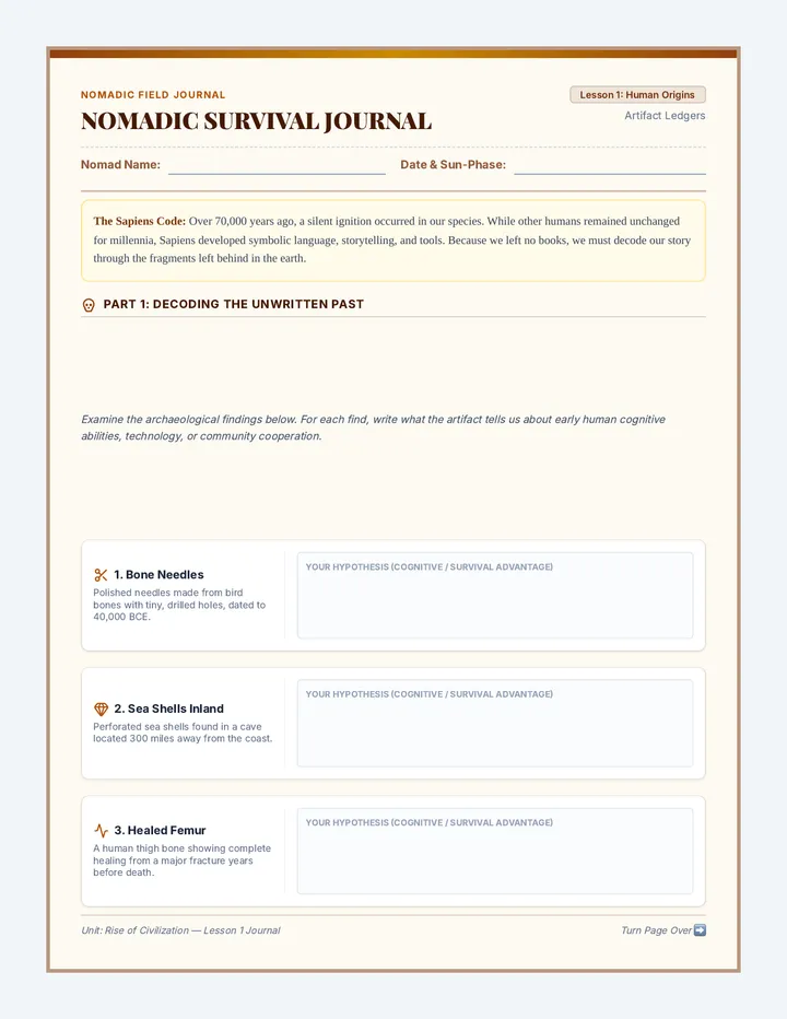 Hunter Gatherer Survival Guide