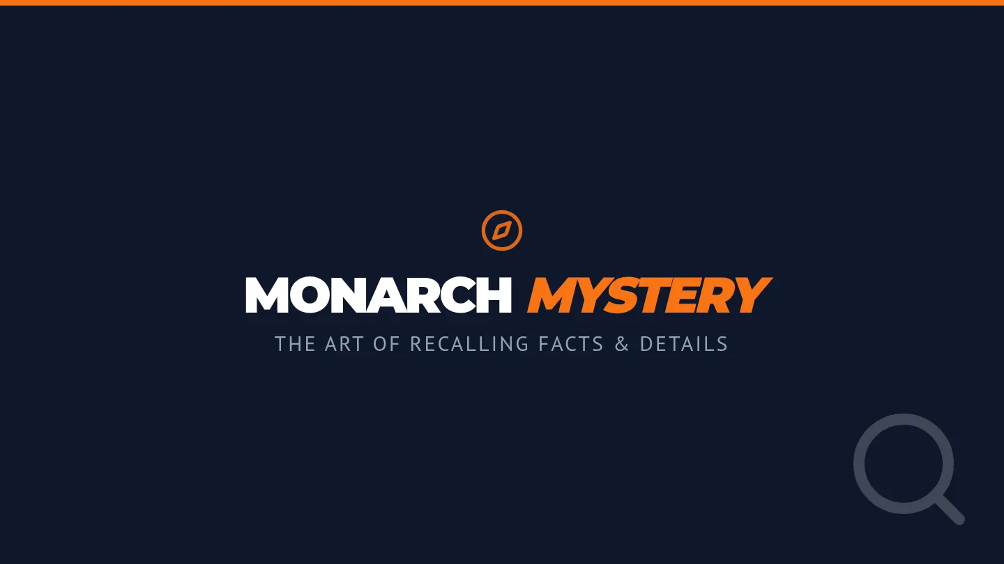 Monarch Mystery Slides
