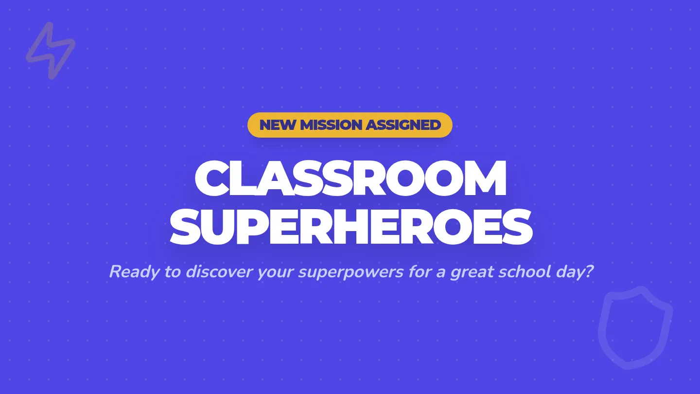 Superhero Presentation Slides