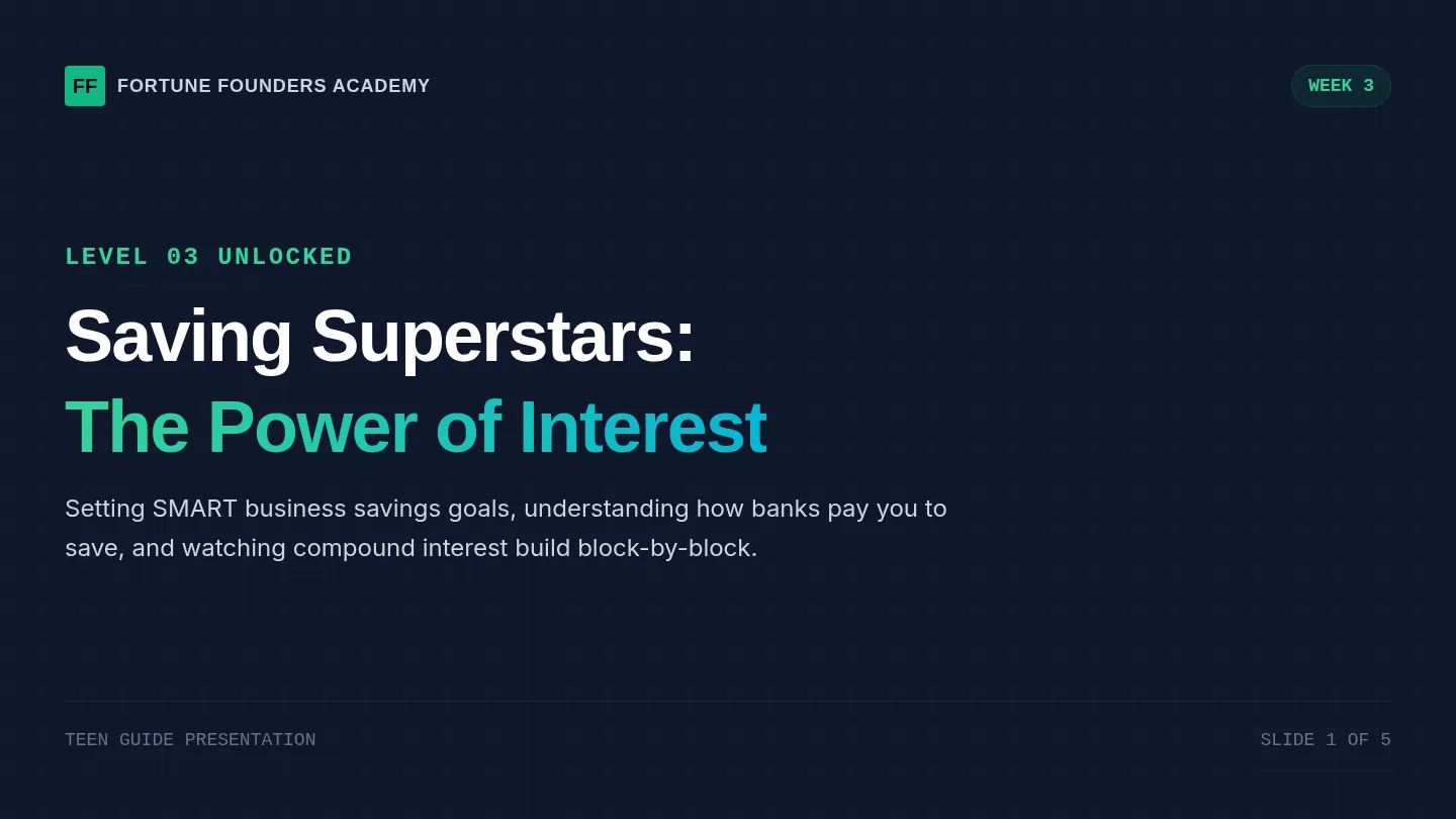 Saving Superstars Slides