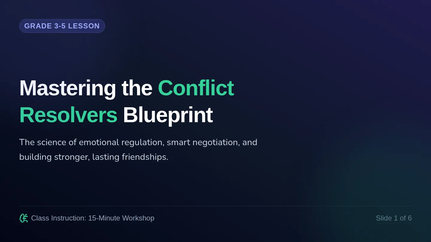 Conflict Resolvers Slides