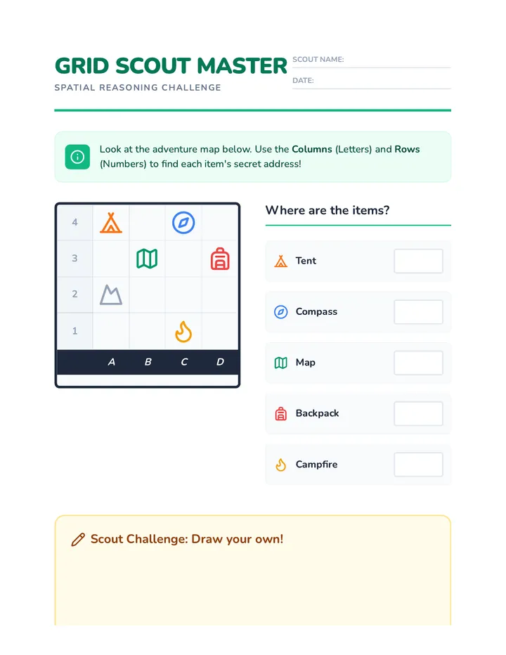 Grid Scout Worksheet