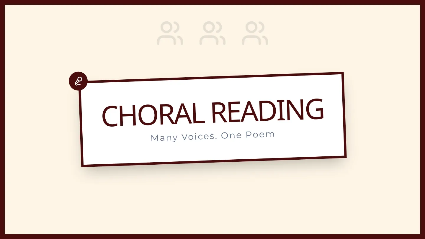 Choral Reading Slides
