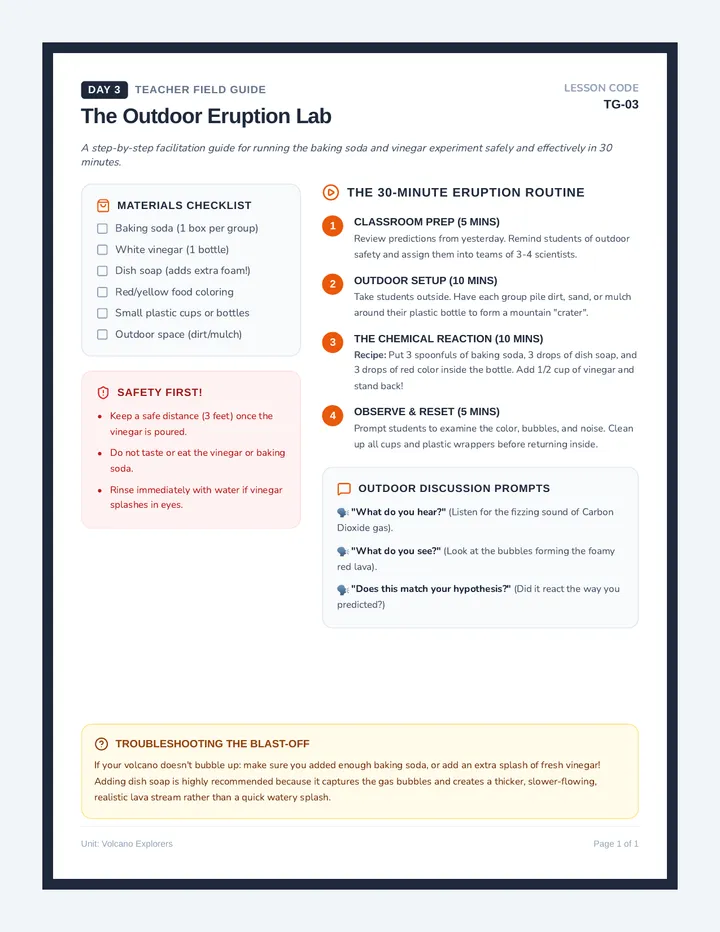 Outdoor Eruption Guide