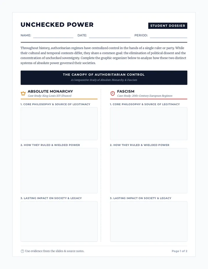 Power Tree Worksheet