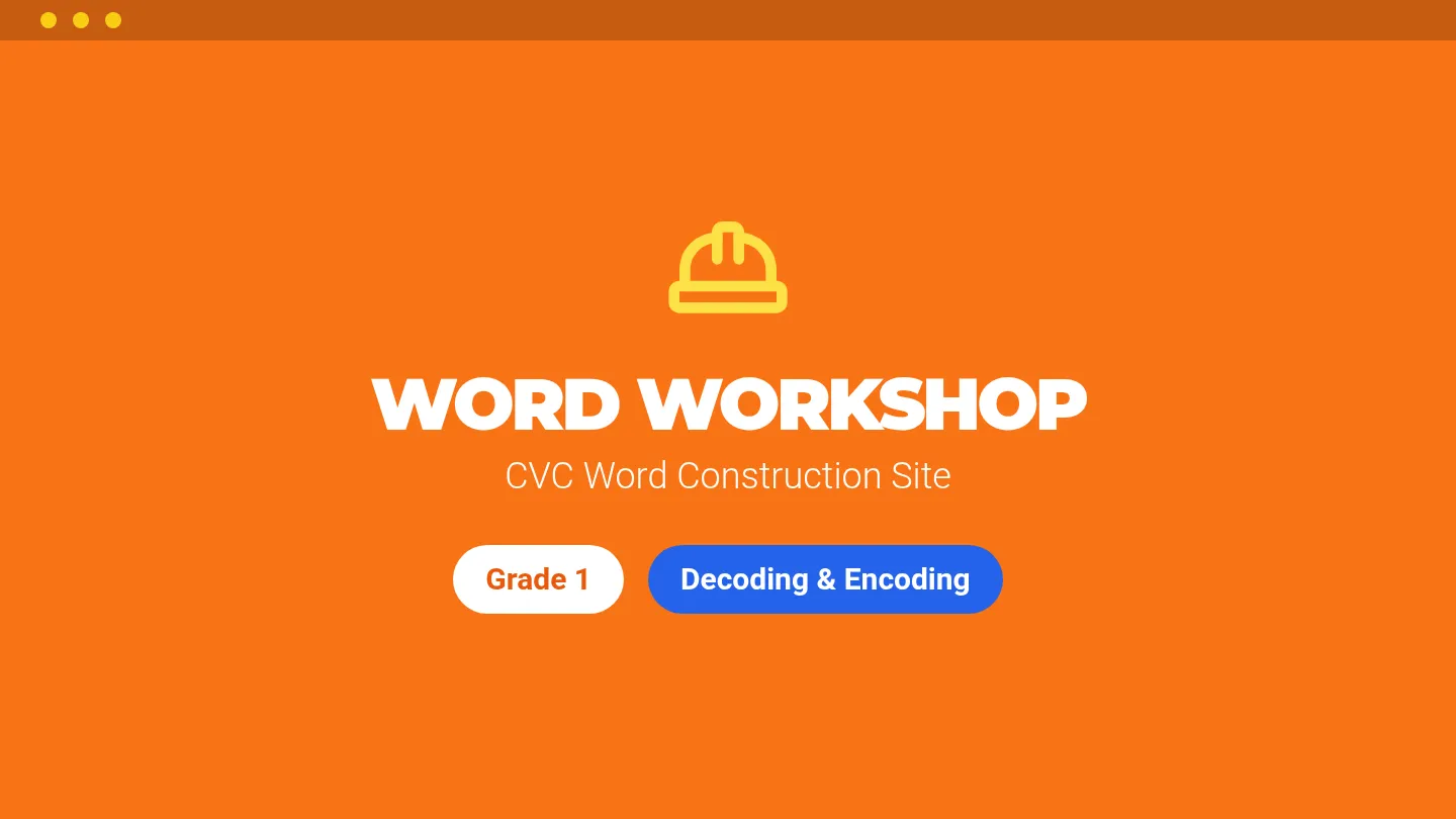 Word Workshop Slides