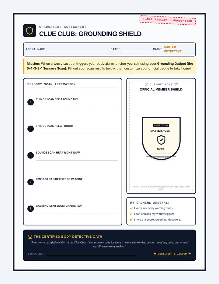 Grounding Gadgets Worksheet